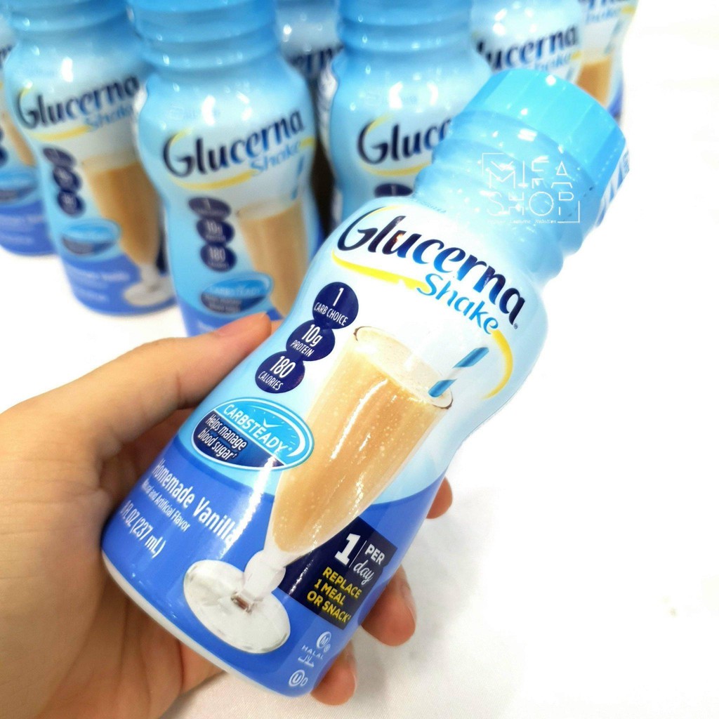 SỮA NƯỚC GLUCERNA DÀNH CHO NGƯỜI TIỂU ĐƯỜNG 237ML