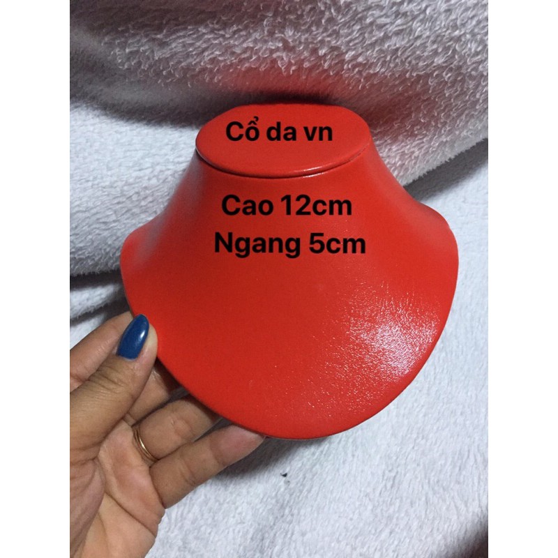 Cổ da trưng dây chuyền, lắc tay, lắc chân, có 4 size,24cm-15cm-14cm-11cm
