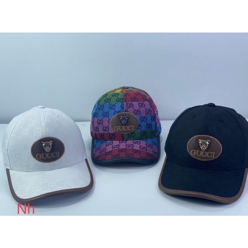Nón kết, mũ lưỡi chai nam nữ gcc logo đầu sói cá tính