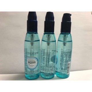 L'occtiane aqua réotier moisture prep essence 30ml unbox dưỡng da chuyên sâu