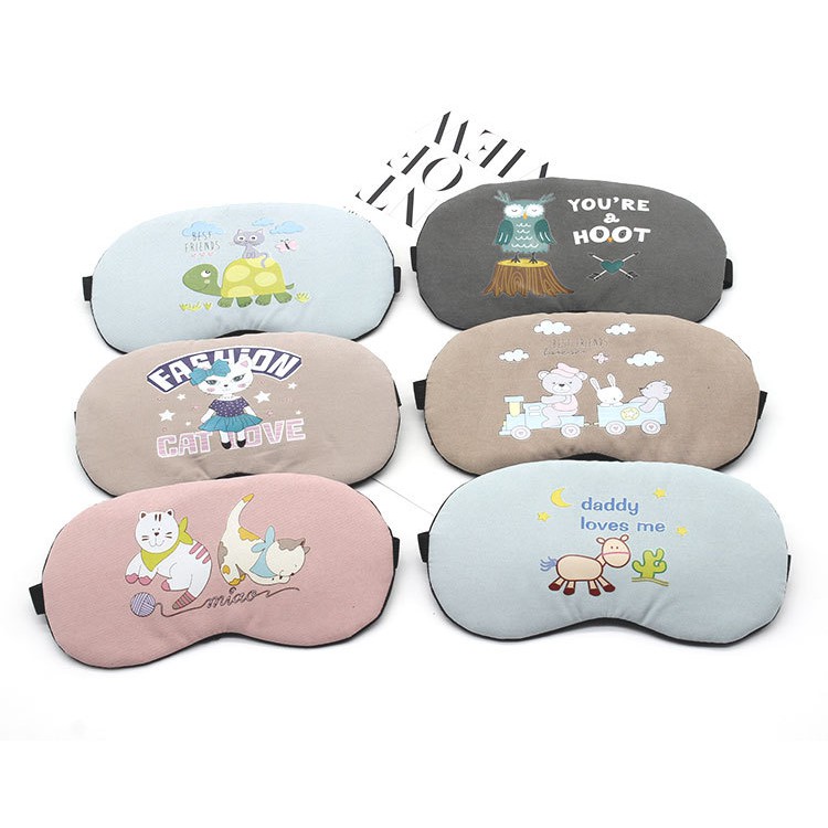 Bịt mắt đi ngủ siêu cute Hàn Quốc không gel và có gel làm mát - GIAO MẪU NGẪU NHIÊN | BigBuy360 - bigbuy360.vn