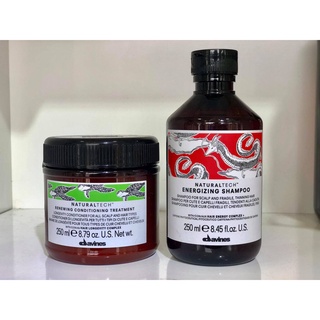 Combo Dầu Gội Chống Rụng Tóc Davines Naturaltech Energizing Shampoo và Dầu Xả Davines Renewing Conditioning Treatment