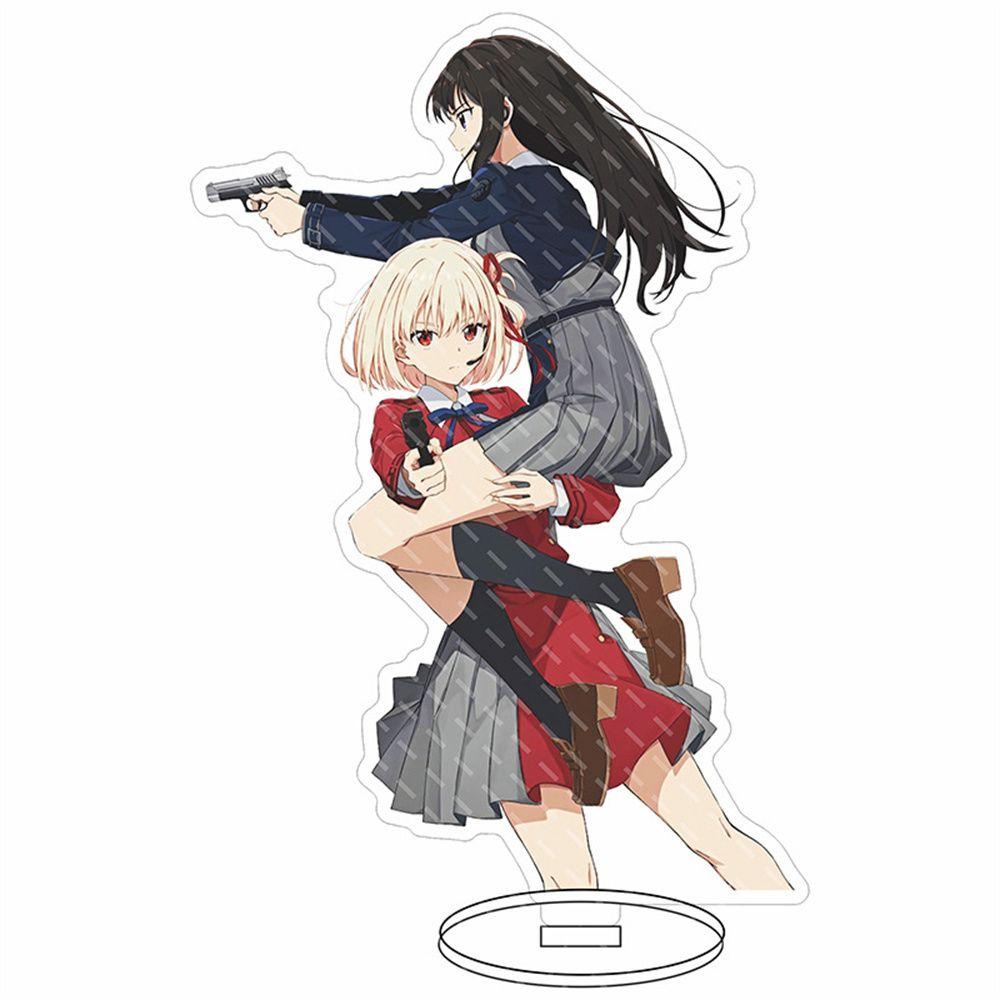 Darnell Giá Đỡ Acrylic Thủ Công Chisato Nishikigi Anime Inoue Takina Lycoris Recoil