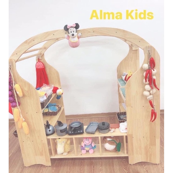 Nhà Chòi Cho Bé Waldorf Playstand