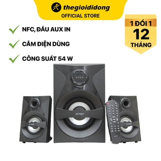 Loa vi tính bluetooth fenda f380x - 2.1 54w kèm remote - chính hãng bh 12 tháng