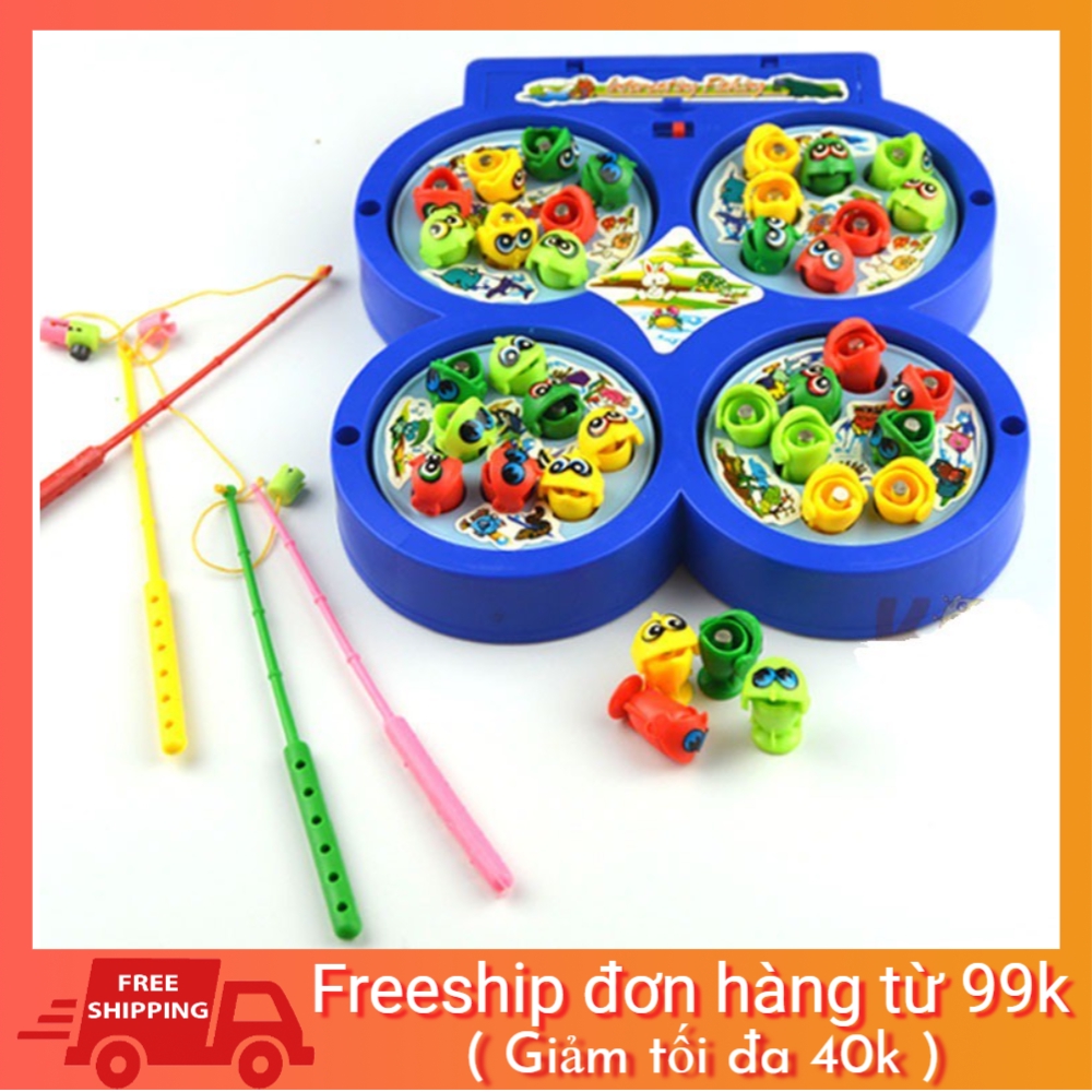 BỘ CÂU CÁ 4 HỒ CÂU CHO BÉ