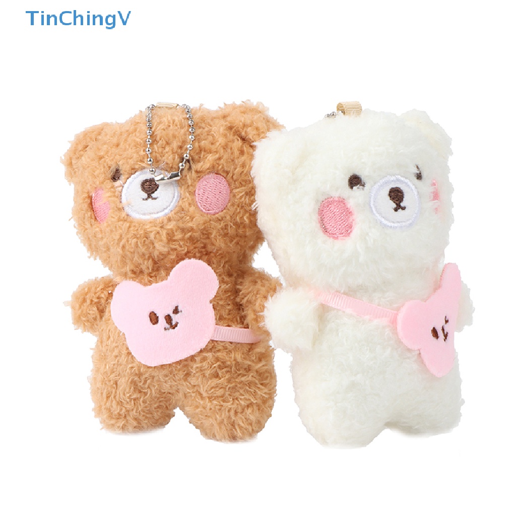 [TinChingV] Móc Khóa Cặp Đôi Gấu Bông Mini 12CM