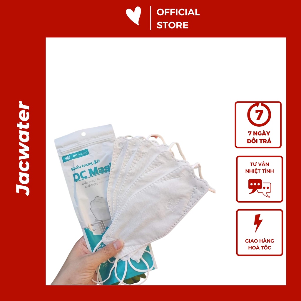 Khẩu trang 4 lớp KF94 UNI MASK chống bụi mịn và kháng khuẩn hàng cao cấp.
