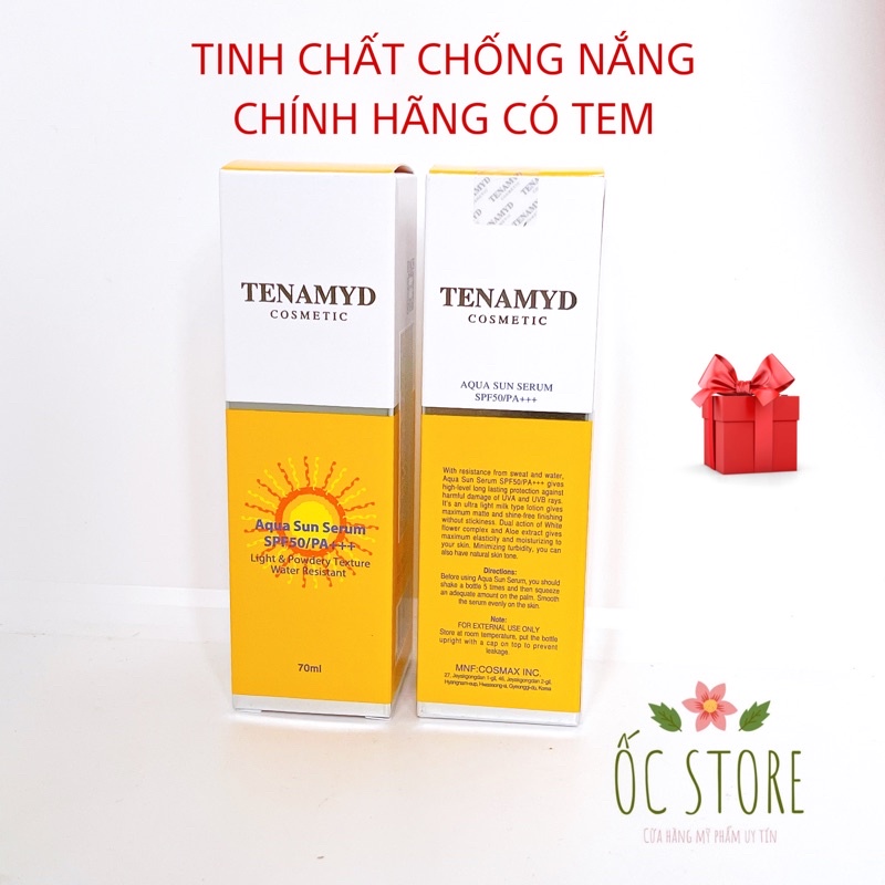 Tinh chất chống nắng Tenamyd SPF50 70ml