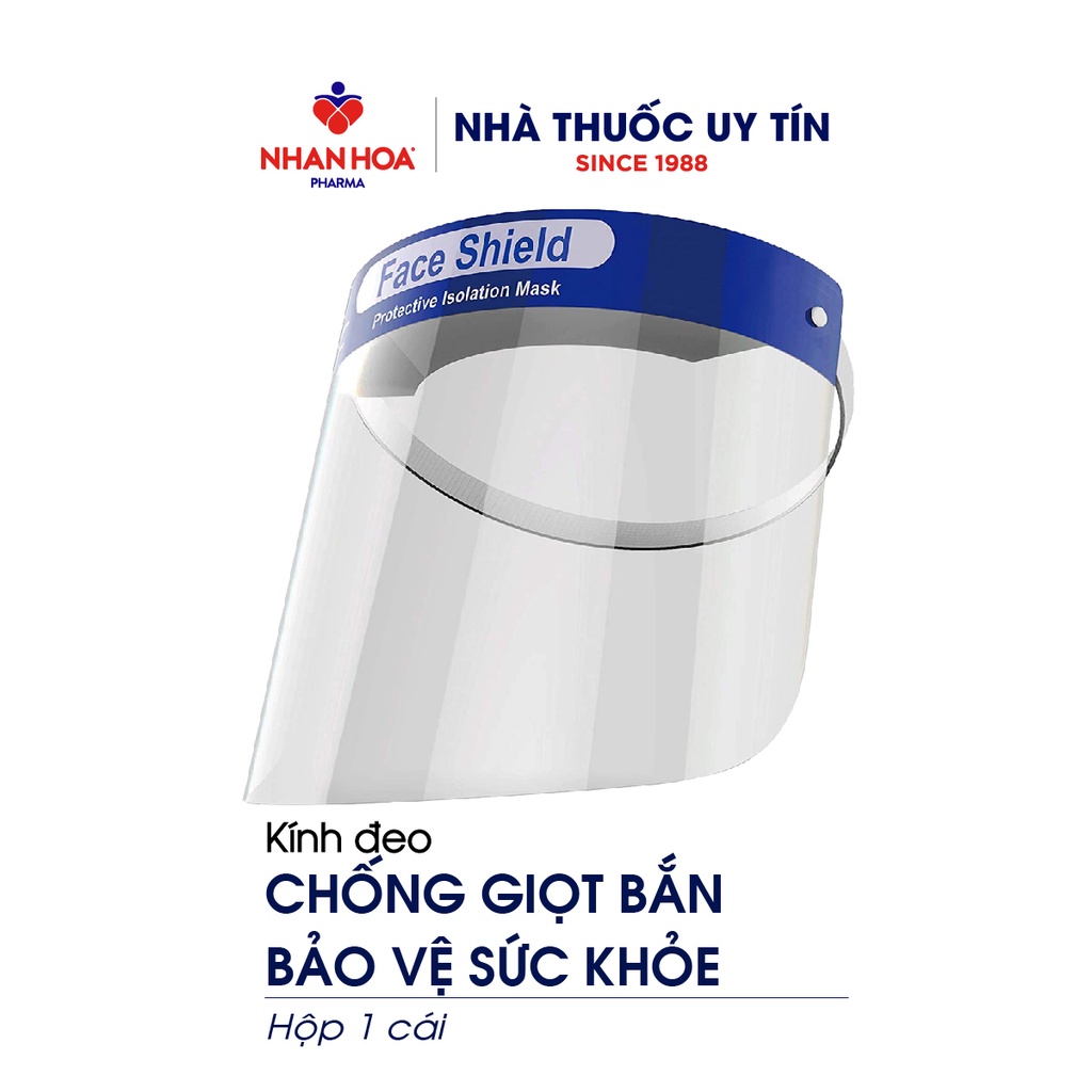 Kính Chống Giọt Bắn Bảo Hộ An Toàn Trong Suốt Face Shield