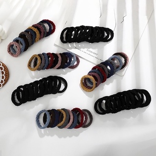 Set 10 Dây Thun Cột Tóc Nữ, Dây Chun Buộc Tóc Nữ