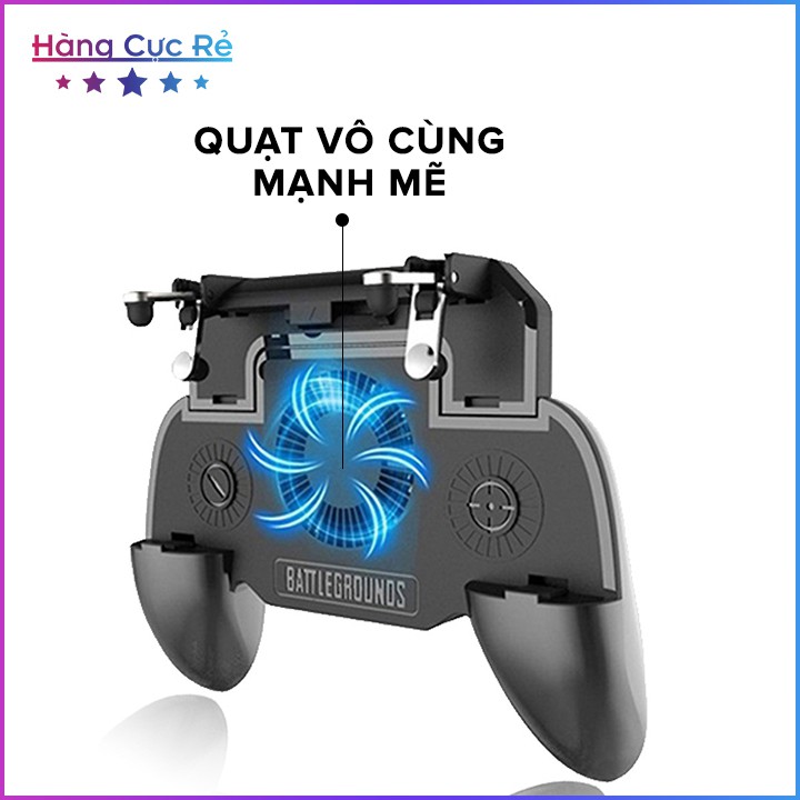 Tay Cầm Chơi Game mobile có Quạt Tản Nhiệt 2000mAh 🤳Freeship🤳 Điện thoại Smartphone trên 5 INCH - Shop Hàng Cực Rẻ