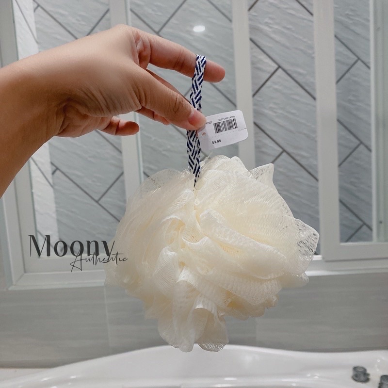 Bông tắm tạo bọt hãng Bath & body works êm mềm của Mỹ