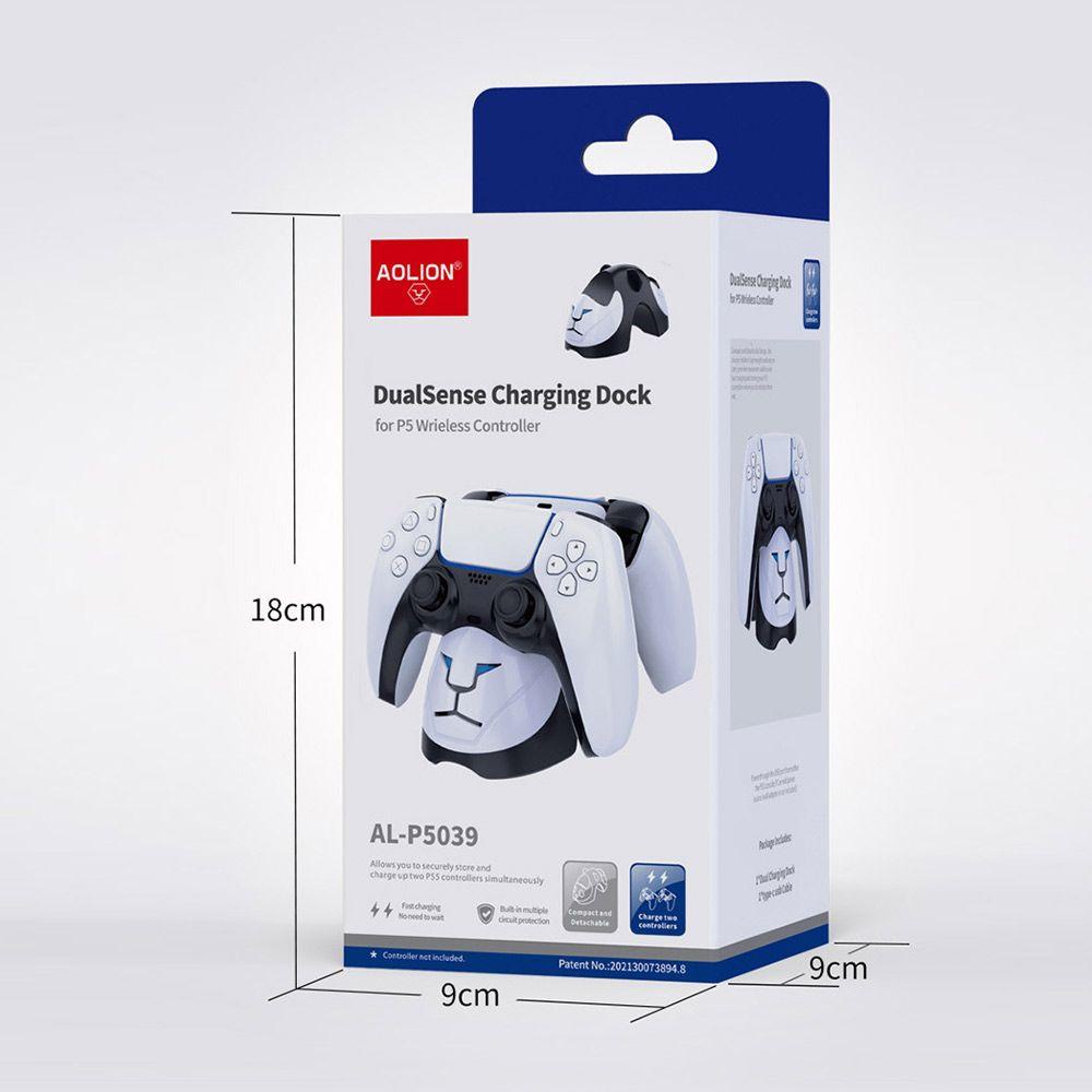 BTLIMER Giá Đỡ + Chuôi SạC USB Cho Tay CầM Chơi Game PS5
