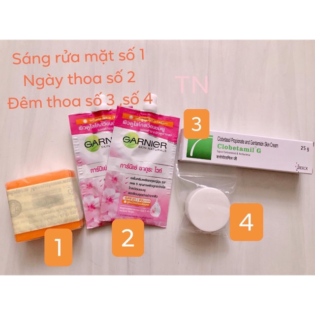 Bộ kem nám thái lan