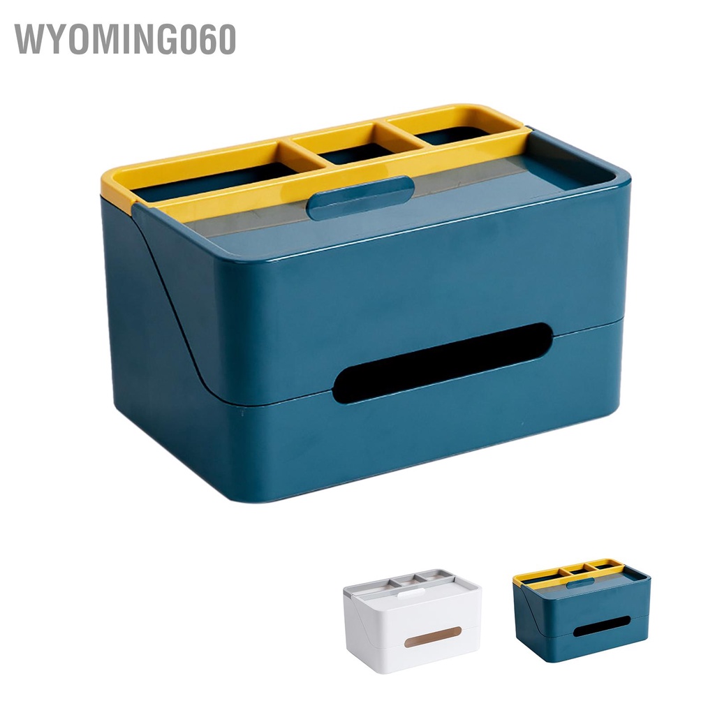 Wyoming060 Hộp đựng khăn giấy để bàn gia đình đa năng cho phòng khách