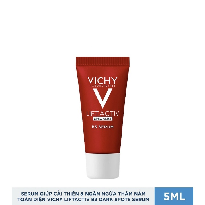 Minisize Chính Hãng Vichy Tinh Chất Giảm Thâm Nám, Đốm Nâu Cho Da Tươi Sáng, Đều Màu Liftactiv Specialist B3 Serum 5ml