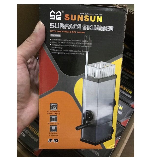 Lọc váng sunsun jy-02 jy-03 - phụ kiện thuỷ sinh