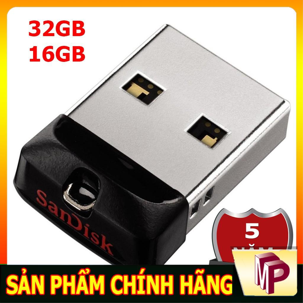 Usb 32gb 16Gb Sandisk CZ33 bh 5 năm chính hãng - Minh Phong Store