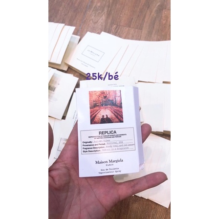 Mẫu nước hoa dùng thử 1-2ml