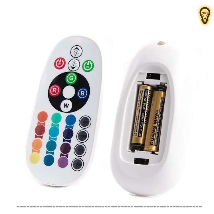 Đèn led bóng TRÒN , DÂY 5M DÁN ARGB đổi 16 TRIỆU màu KÈM remote nháy theo nhạc trang trí , decor phòng cho livestream