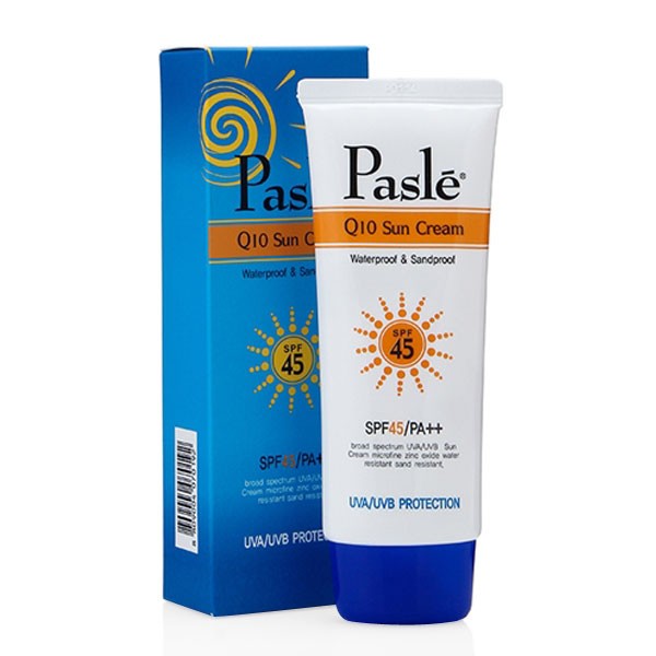 Kem siêu chống nắng bảo vệ da - Q10 Sun Cream SPF 45 PA++ 100g -Pasle
