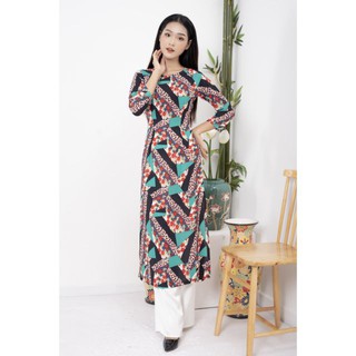 Áo dài đẹp ⚡FREESHIP⚡Áo dài thổ cẩm cao cấp