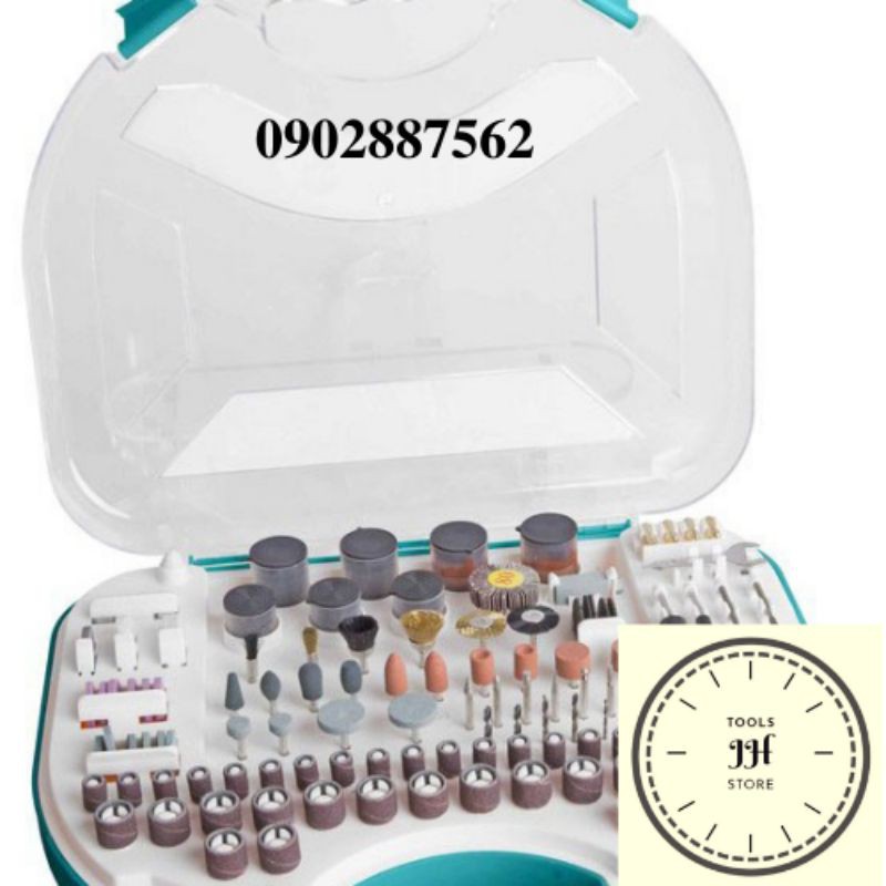 Bộ linh kiện khoan mài mini 250 chi tiết Total TACSD12501