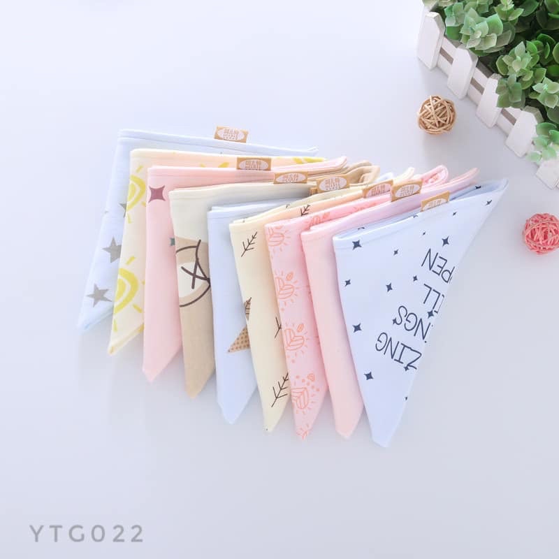 Set 3 yếm tam giác YTG022