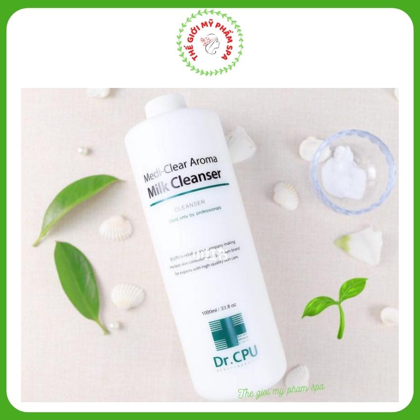 300ml/1000ml Sữa tẩy trang Mediclear Aroma Milk cleanser dùng cho mọi loại da Dr. CPU chính hãng Hàn Quốc | The