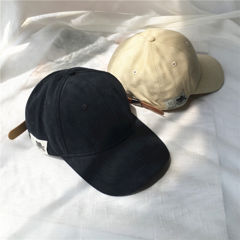 Mũ lưỡi trai LINJW bằng cotton mềm thời trang cho nam và nữ