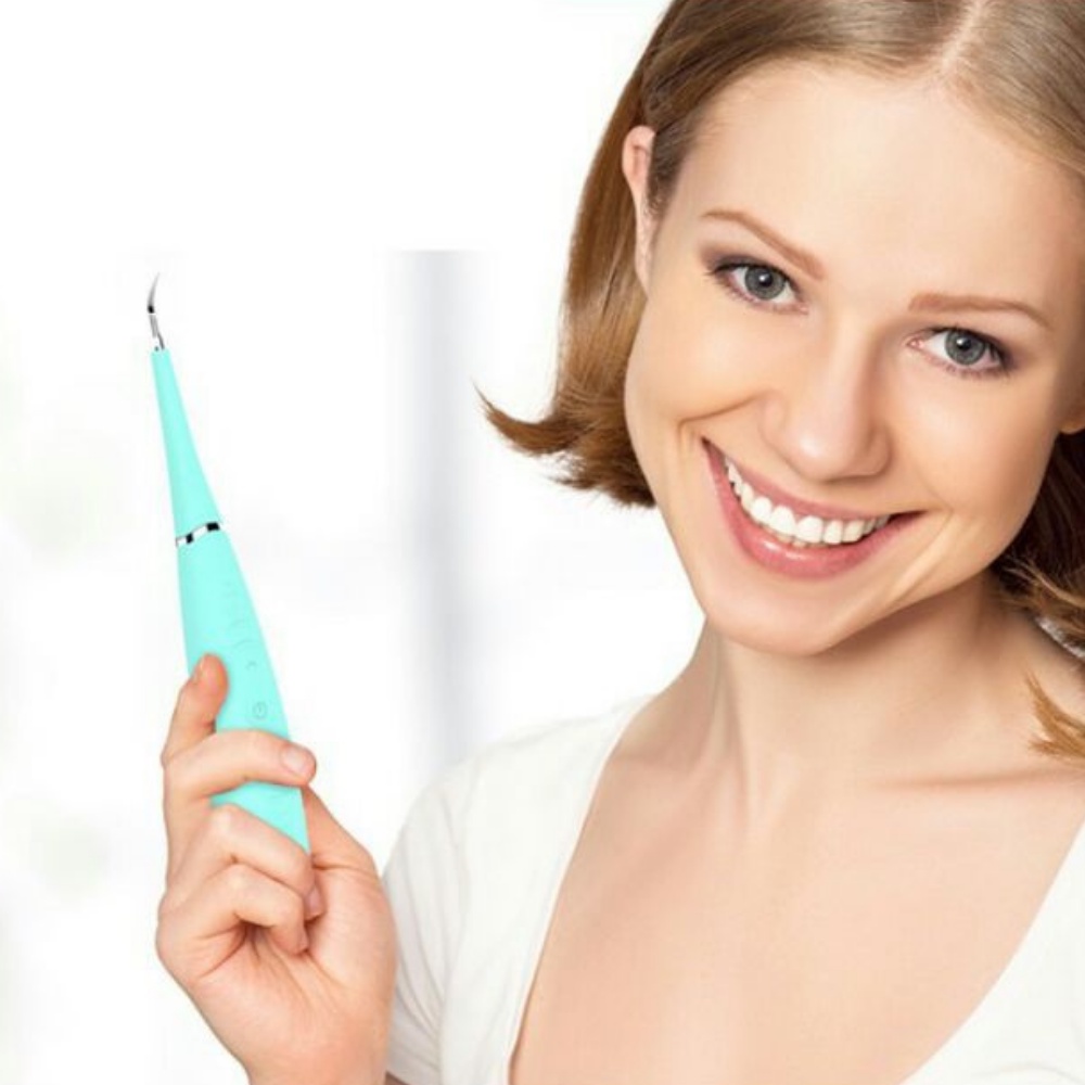 Máy Lấy Cao Răng Tại Nhà Dental - Sạc pin 3 Chế Độ Rung Loại Sạch Mảng Bám, Cao Răng,Vết Ố Cứng Đầu Nhất - BH 2 năm