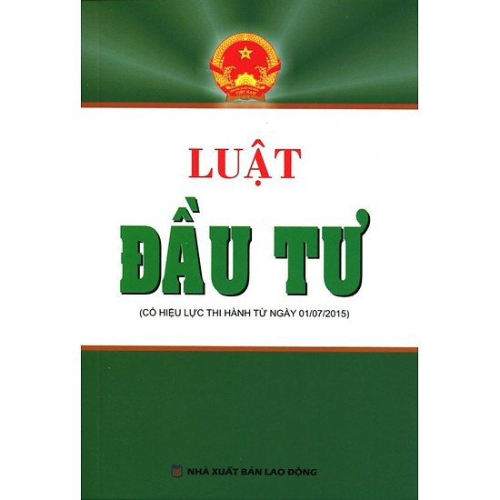 Sách - Luật Đầu Tư (Tái bản) (Bìa mềm)