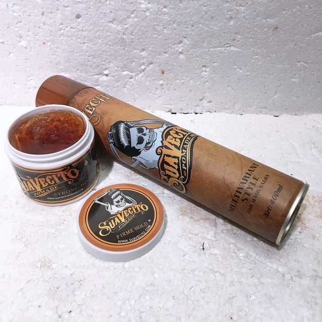 (tặng lược tròn) Combo Keo xịt tóc Suavecito và Wax Suavecito Pomade