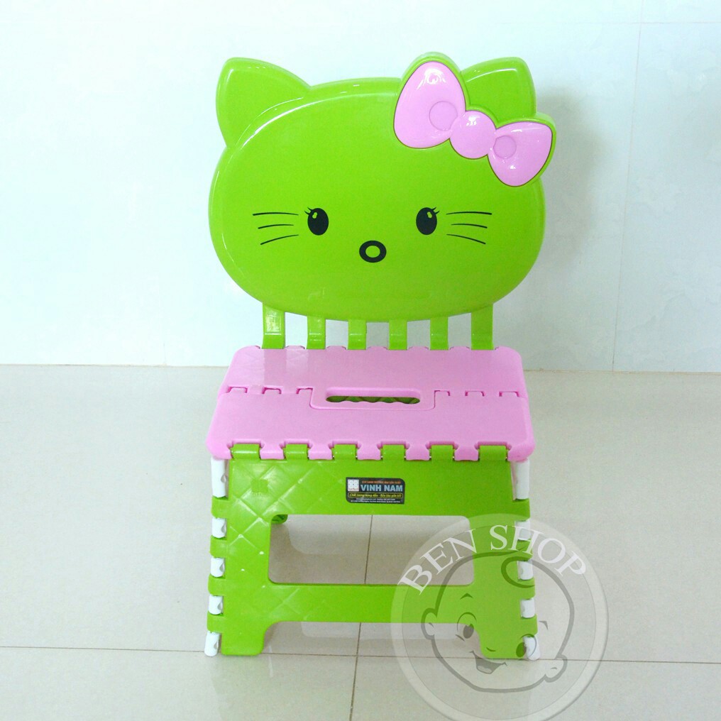 Ghế Xếp Mèo Kitty | BigBuy360 - bigbuy360.vn