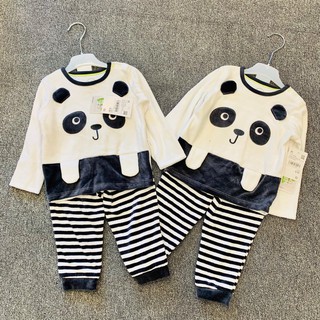 Bộ nỉ bông gấu trúc Baby Club Panda