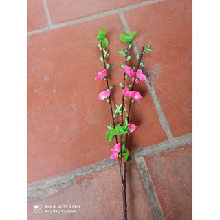 hoa đào hạt 3 nhánh