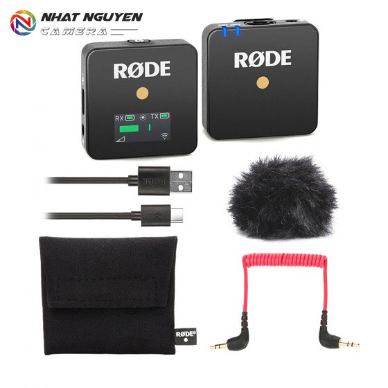 Mic cài áo RODE WireLess GO - Micro thu âm không dây RODE - Bảo Hành 12 Tháng