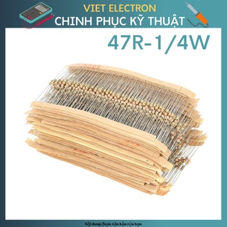 Điện trở 47r 1/4w túi 100c.
