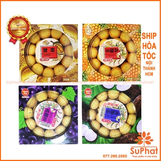 [4 vị] Bánh Bông Lan Shang Tian dứa/ sầu riêng/ khoai môn/ nho Đài Loan 470g