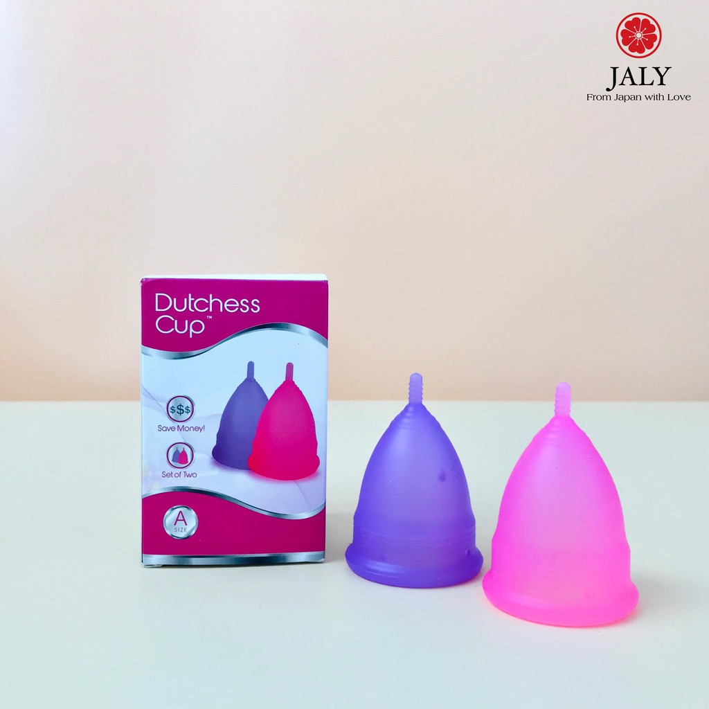 Set 2 cốc nguyệt san Dutchess cup, cốc nguyệt san silicone siêu mềm