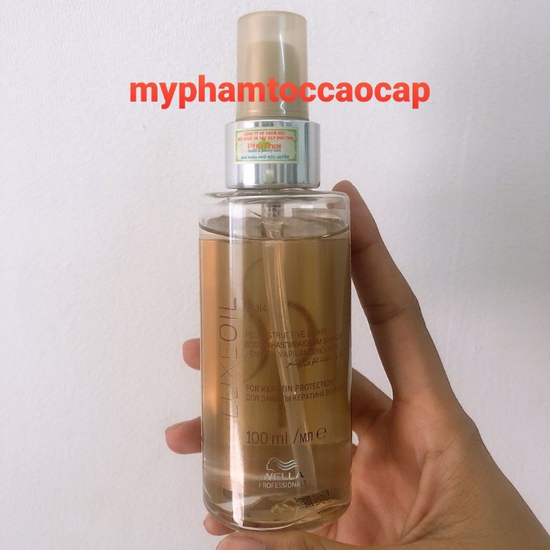 TINH DẦU PHỤC HỒI TÓC SP WELLA LUXY OIL 100ML