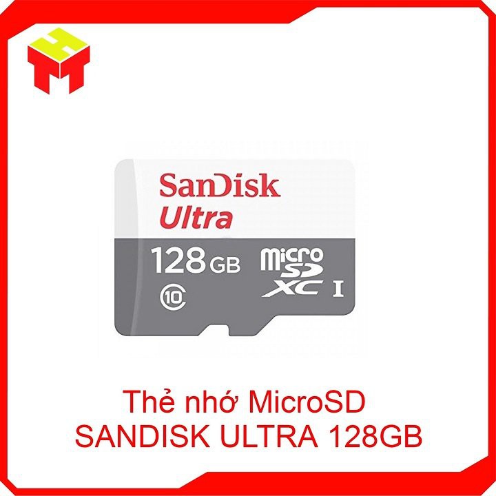 Thẻ nhớ San Disk MicroSD Ultra 128GB Hàng chính hãng thẻ nhớ thông minh full HD nét căng | BigBuy360 - bigbuy360.vn