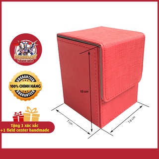 [Phụ kiện Yugioh Chính Hãng] Deck Box Da Yugioh, Vanguard, Pokemon - Hộp Đựng Bài Bằng Da Chất Lượng Cao - Sang Chảnh