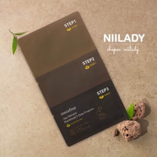 Mặt nạ da mụn đầu đen nnisfree Jeju Volcanic Blackhead 3 Step Program