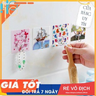 Móc dán tường 3d bản to siêu chắc chắn