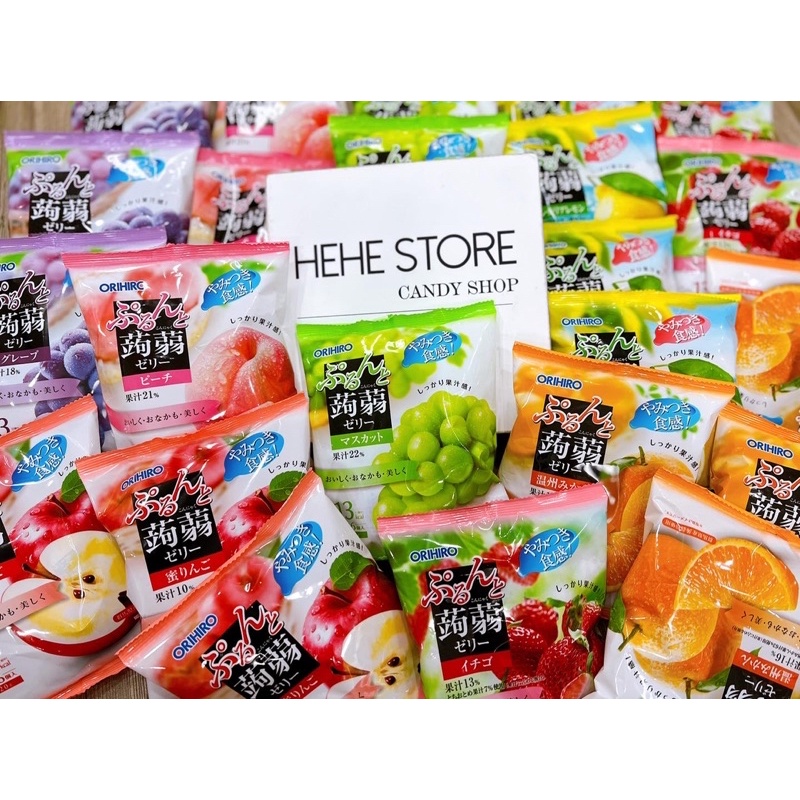 Box mix 10 viên mix > 5 vị thạch Orihiro Nhật Bản giá giảm