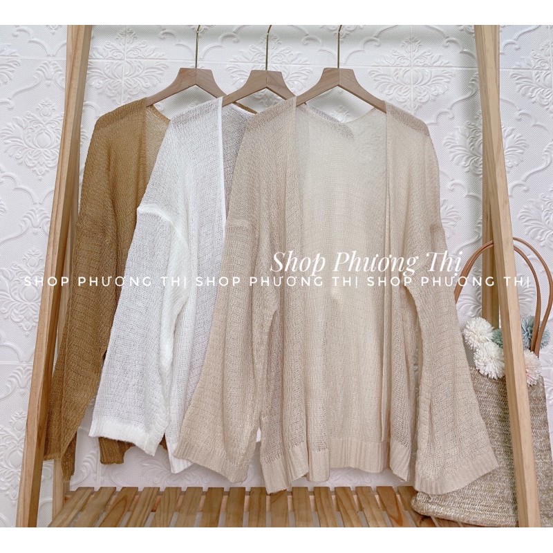 Áo khoác cadigan đi biển hàng Quảng Châu loại 1 (video/hình thật/sẵn) | BigBuy360 - bigbuy360.vn