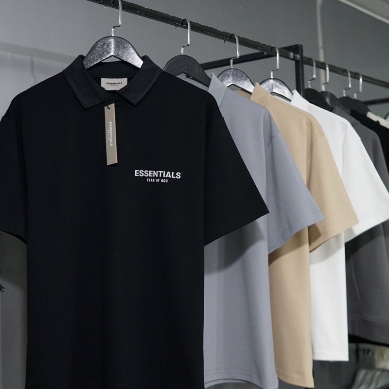 Áo polo Essentials cao cấp loại 1:1 Áo Essentials mới nhất