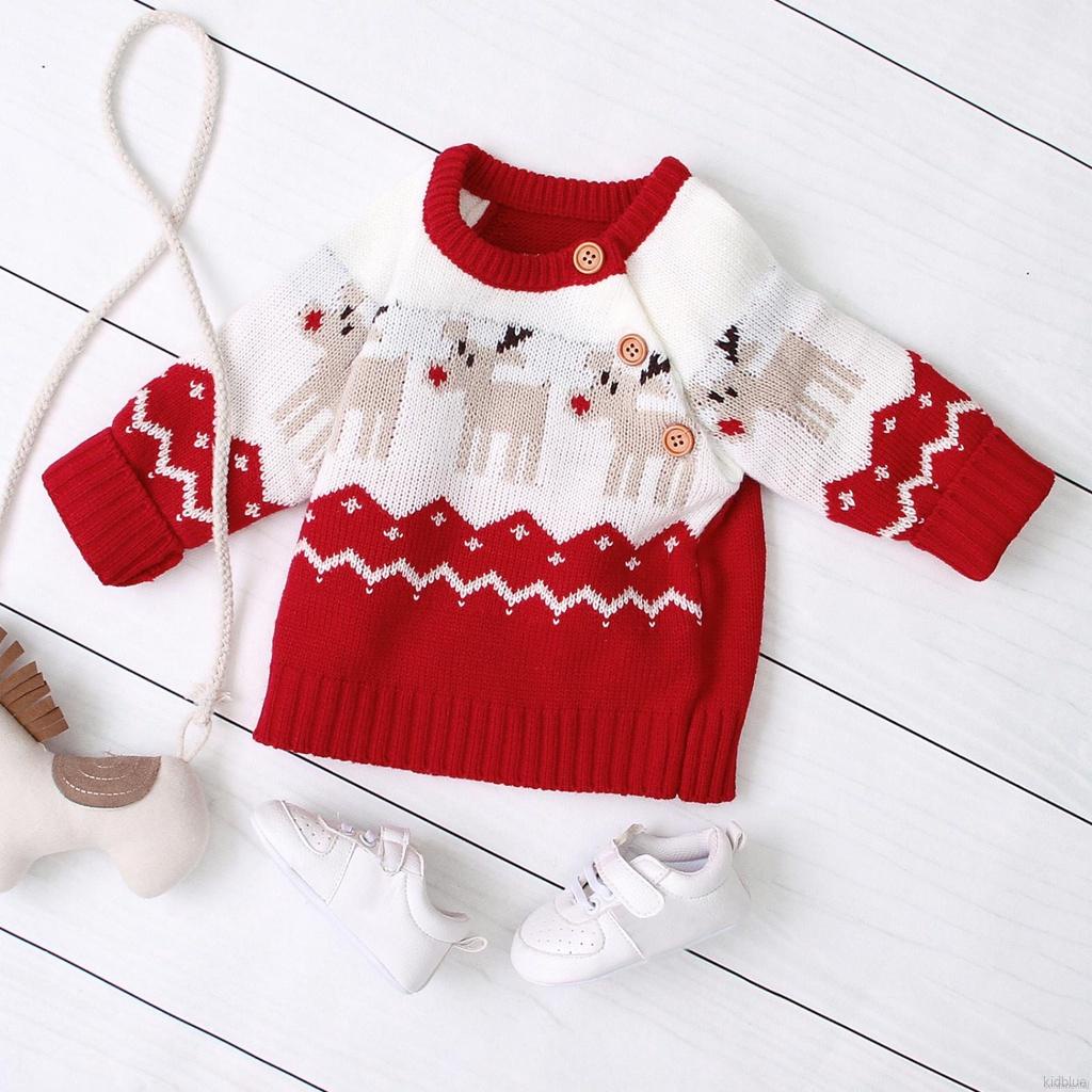 Áo Sweater Dệt Kim Tay Dài Hoạ Tiết Hoạt Hình Thời Trang Thu Đông Cho Bé